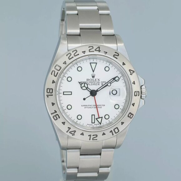 MINT Rolex Explorer White 40MM GMT With Watch Box - Picture 3 of 6